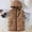 Coffee, variant on Boys Puffer Vest with Hooded Sleeveless Jacket Lightweight Outerwear Vests Boys' Outerwear Vests Girls Size 8-10 Years Clothes