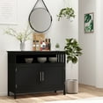 thumbnail image 2 of HOMCOM Buffet de Cuisine, Armoire Buffet, Table Console de Rangement en Bois, 2 of 10