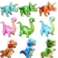 thumbnail image 2 of 1 pc 4D Walking Dinosaur Foil Balloon Boy Animal  Children Dinosaur Birthday Forest Party Decoration, 2 of 10