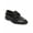Black, variant on New Women Melissa Classic Brogue PVC Lace Up Spectator Loafer