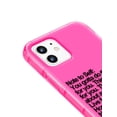thumbnail image 5 of Neon Pink Slogan Graphic Phone Case Compatible With iPhone15/15Plus/15Pro/15Promax, 5 of 5
