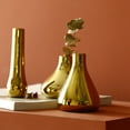 thumbnail image 3 of DecoracióN de Escritorio Oficina Casa NóRdica Jarrones Lujo JarróN Dorado Plateado Flores Secas CeráMica Moderno Mini A, 3 of 10