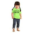thumbnail image 3 of Cute Big Sister Older Sis Sibling Youth T Shirt Tee Girls Infant Toddler Brisco Brands 3T, 3 of 5