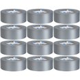 thumbnail image 1 of Oleitodh Ruban Adhésif pour Conduit Argent Robuste en Vrac, Lot de 12 -2 Pouces, 60 Verges Chacun, Résistant Sans Résidu, Toutes Saisons, Déchirure à la Main, Ruban Gris Imperméable, 1 of 1