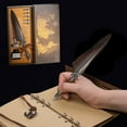 thumbnail image 2 of KQJQS Antique Feather Pen and Ink Set - Perfect for Writing, Painting, Signatures - Ideal for Wedding, Birthday Gifts - Retro Decorative Item, 2 of 4