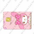 thumbnail image 4 of Sanrioed Credit Card Sticker Kawaii Cartoon My Melody Poker Sticker Little Twin Stars Waterproof Stickers Big Small Chip Sticker, 4 of 7