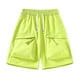thumbnail image 2 of pstuiky Pantalones cortos para hombre, Pantalones cortos holgados con cintura elástica y bolsillo con cordón para hombre Pantalones cortos de baloncesto, 2 of 9
