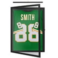 thumbnail image 4 of Americanflat 23x31 Shadow Box Frame with Plexiglass Jersey Display Case Lockable Hanger All Star - Black, 4 of 7