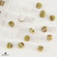 thumbnail image 3 of Set de figuras a cuadros Radicaln Marble Checker de 3 cm, color blanco y verde, 3 of 6
