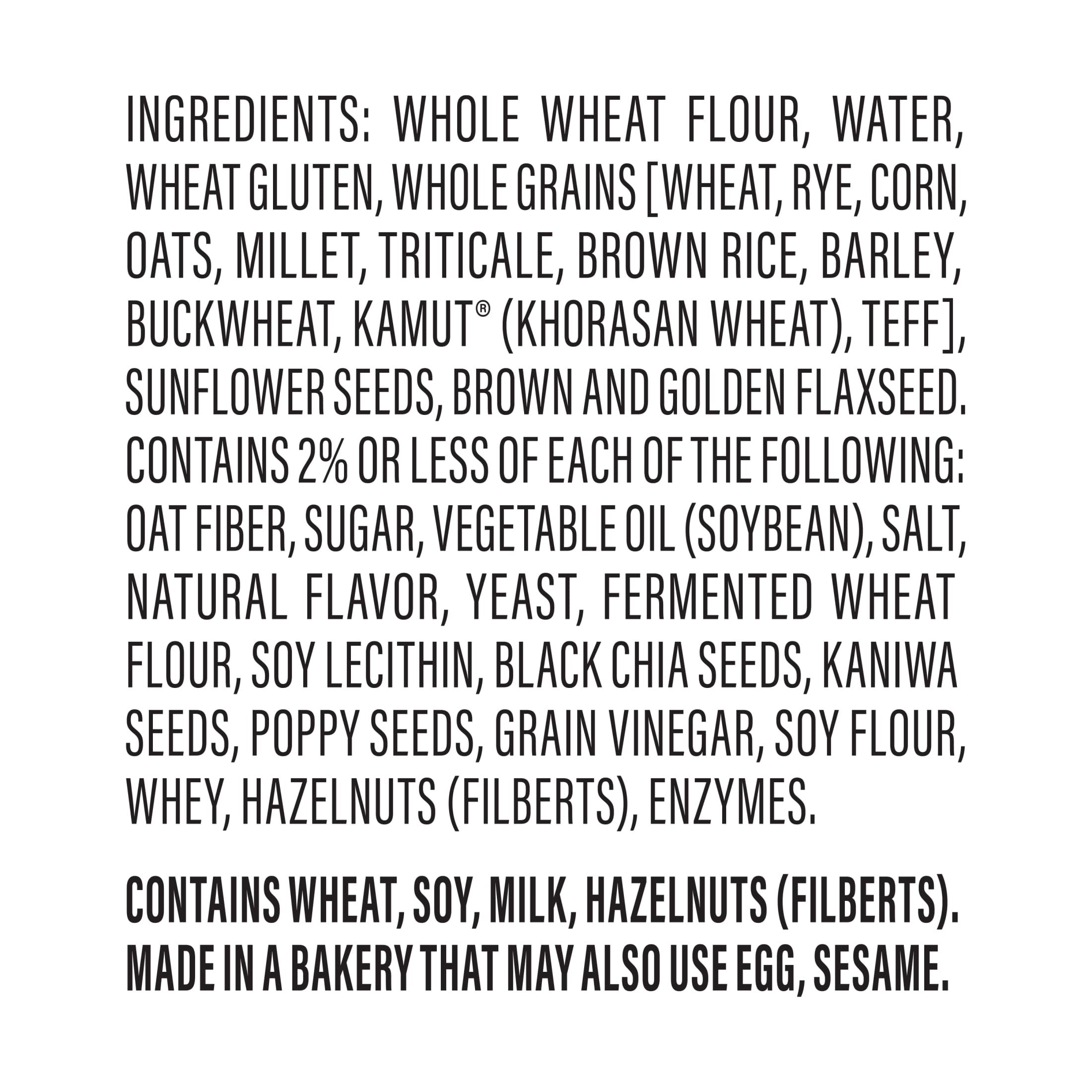 Oroweat 12 Grains & Seeds Bread, 24 oz