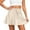 Beige, variant on Satin Midi Skirt With Adjustable Drawstring Waist Casual Elegant Ladies Wrap Mini Skirt For Summer Fashion Beautiful Stylish Women's Skirt