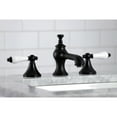 thumbnail image 3 of Kingston Brass KC7060PL Vintage 8 in. Widespread Bathroom Faucet, Matte Black, 3 of 5