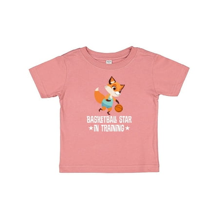 

Inktastic Future Basketball Player in Training Gift Baby Boy or Baby Girl T-Shirt