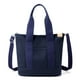 thumbnail image 1 of Bolso Bandolera para Mujer Bolso Mano Lona Ligero para Viajes Oficina (azul Oscuro), 1 of 6