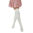 thumbnail image 1 of ITFABS Female Knitted Stocking, Solid Color Long Tube Socks Knee-High Socks, 1 of 9