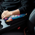 thumbnail image 6 of Easter Premium 12.5x8.2 Inch Soft Comfortable Furry Printed Car Armrest Mat Cover Accessory, 6 of 6