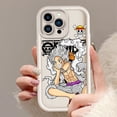 thumbnail image 3 of O-one p-pieces Luffys Anime para Apple iPhone 15 14 13 12 11 XS XR X 8 7 Pro Max Plus Pro funda de teléfono de escalera de ojo suave a prueba de golpes, 3 of 5