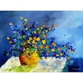 thumbnail image 2 of Art.com bunch of flowers Stretched Canvas Print Wall Art by Pol Ledent, 24" x 18", 2 of 4