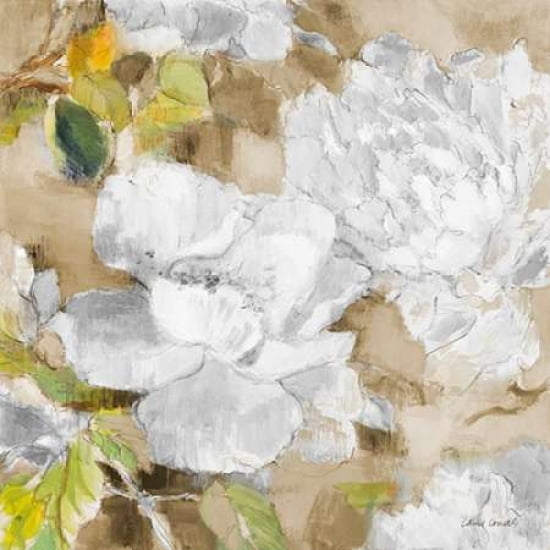 White Modern Peonie
