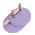 thumbnail image 3 of Estante para secador de pelo montado en la pared que ahorra espacio sin perforaciones Soporte para secador de pelo para baño Morado, 3 of 10