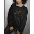 thumbnail image 3 of African Woman Portrait Paint Sweatshirt Women -Image by Shutterstock, Female XX-Large, 3 of 4