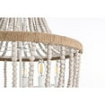 thumbnail image 5 of Living District Jolie 24 Inch Beaded Pendant In Antique White, 5 of 8