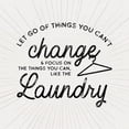 thumbnail image 2 of Reed, Tara 20x20 Black Ornate Wood Framed with Double Matting Museum Art Print Titled - Laundry Art VII-Things cant Change, 2 of 4