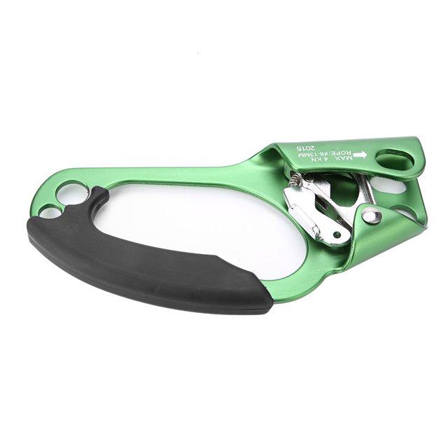 Climbing Ascender, Right Hand Climbing Ascender Rope Handle Clamp 8mm-13mm Rope Rock Climbing Equipment For Climbing, Rescue, Aloft Work, Engineering, Caving