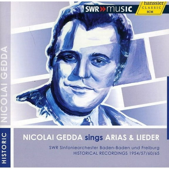 Nicolai Gedda - Nicolai Gedda Sings Arias & Lieder - Music & Performance - CD