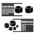 thumbnail image 2 of Carbon Steel Pipe Plug Accessories Combination Kit, NPT Male Hexagonal Thread Sleeve Plug for Sealing Pipe Ports A, 2 of 5