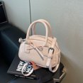 thumbnail image 4 of Bolso Cuerpo Cruzado Lindo Bownot Shoulder Pu Cuero Gran Capacidad Travel Shopping Party Bag, 4 of 9
