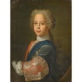 thumbnail image 3 of Studio of Antonio David 19x24 Black Modern Framed Museum Art Print Titled - Portrait of Prince&nbsp;Henry Benedict Stuart, Later Cardinal York (1725-1807), 3 of 5
