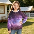 thumbnail image 4 of BaoFuBaoMei Hoodie for Girls Pullover Gradient Long Cuffed Sleeve Sweatshirt Tops with Pockets Loose Hooded Fall Clothing for School Daily Wear Outdoor, 4 of 7