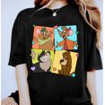 thumbnail image 1 of Disney Cinderella Gus, Jaq, Lucifer, Bruno Group Portrait Shirt, Disneyland Family Vacatio - White - L, 1 of 4