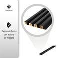 thumbnail image 4 of LAMBRIN DECORATIVO PREMIUM 3.4 M²  10 PZAS ESTILO MADERA COLOR NEGRO, 4 of 7