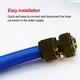 thumbnail image 3 of Scienceny Conector de manguera Accesorios de mangueras de metal resistente profesional Conectores de tubería de pieza de conexión simple confiable para Herramientas y ferretería Scienceny TO007907-00, 3 of 6