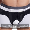 thumbnail image 4 of Abbraccia Faja para hernia inguinal en adultos, compresión ajustable, soporte inguinal, ajuste firme, 4 of 6
