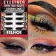 thumbnail image 2 of Eelhoe sin pegamento autoadhesivo pestañas postizas pasta de maquillaje de ojos 7 colores brillo en polvo delineador de ojos rizador de pestañas maquillaje de fiesta de escenario kaili Sencillez, 2 of 4
