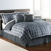 Aspetto Reversible Duvet Set, Dusky Blue