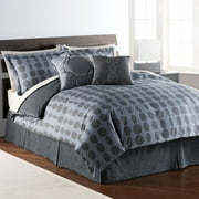Aspetto Reversible Duvet Set, Dusky Blue