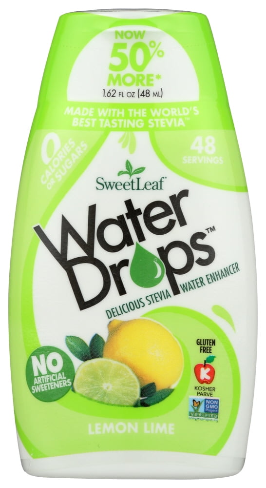 Sweet Leaf Water Drops - Lemon Lime, 1.62 Fz
