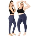 thumbnail image 2 of Women's and Plus Size Ankle Length Cotton Leggings, 2 of 5