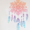 thumbnail image 3 of Naiovety Adhesivo de pared de 4 piezas, colgante colgante, mano de obra fina, ornamento de puerta, autoadhesiva, patrones de plantas exquisitos Decoración del hogar Naiovety HA074864-01, 3 of 6