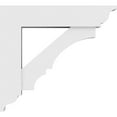 thumbnail image 3 of 5"W x 20"D x 20"H Standard Balboa Architectural Grade PVC Bracket With Traditional Ends, 3 of 8