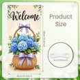 thumbnail image 2 of Floral Wreath Hello Sunshine Banner Pink Flowers Spring Backdrop Yellow Daisies Green Leaves Floral Display for Spring Party Garden Gathering Photo Backdrop, 2 of 9