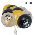 thumbnail image 1 of Minkissy 15Pcs Assorted Color Digital Confetti Balloons Latex Decorative Photo Props Birthday Party Supply, 1 of 5