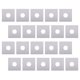 thumbnail image 1 of Bolsa protectora antiestática para guardar discos de vinilo, papel blanco, 20 unidades, 1 of 6