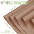 thumbnail image 2 of Uxcell 20 Pcs Papel de Envoltura para Flores Rosa, 21.5" x 21.5" Impermeable, 2 of 7