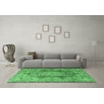 thumbnail image 3 of Ahgly Company Indoor Square Persian Emerald Green Traditional Area Rugs, 7' Square, 3 of 4