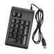 thumbnail image 4 of Teclado numérico con cable USB, teclado numérico de 19 teclas, retroiluminación RGB resistente al agua, portátil para ordenador portátil, negro, 4 of 5